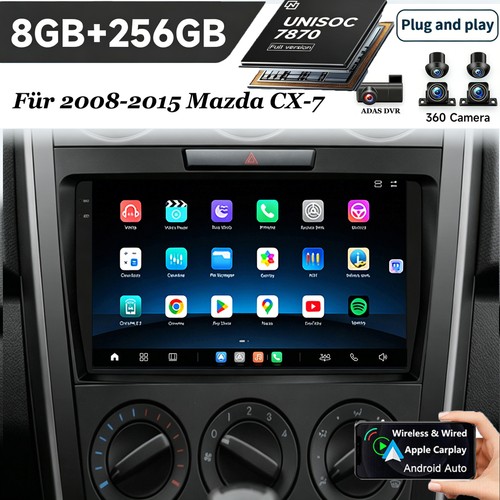 Navigatore 256gb mazda cx7 - 8+256gb,